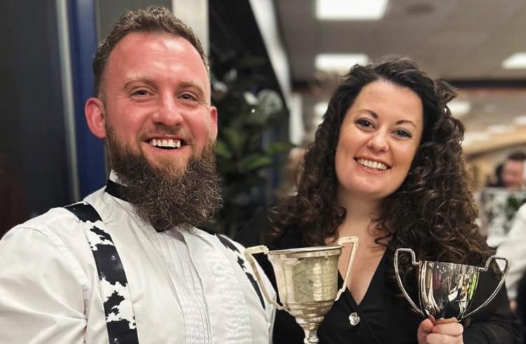 Meg Lawrence And Bryan Carter At Agri Awards