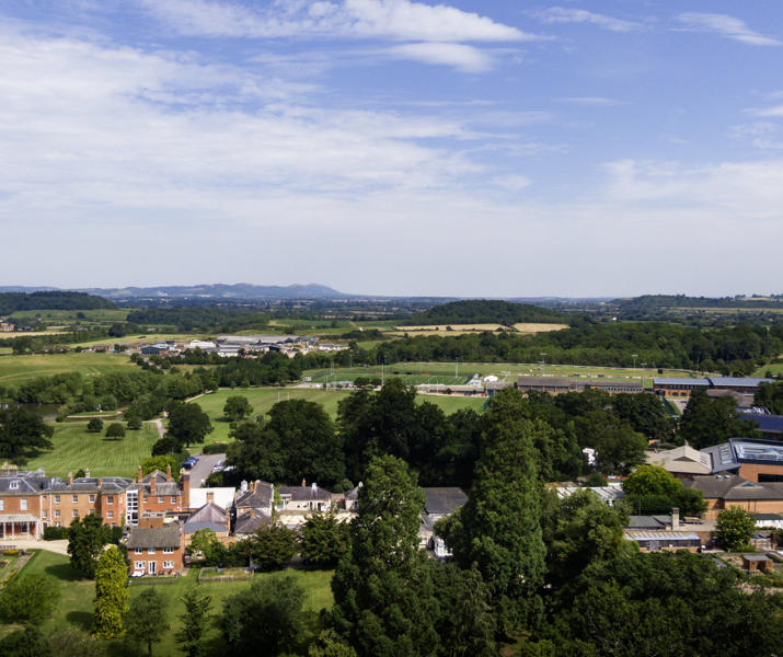 Hartpury Campus From Above