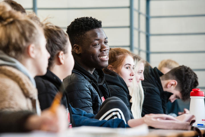Alevel Students In Classroom