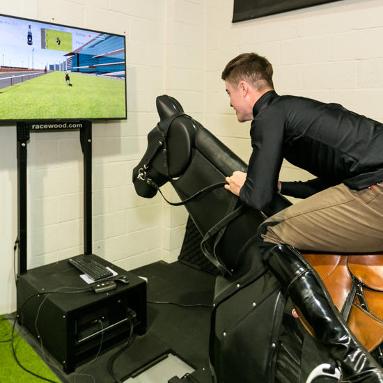 Student On Rider Performance Horse